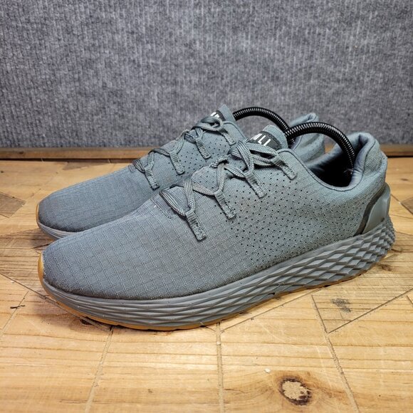 NOBULL All Day Ripstop Runner  Mens 10 Running Athletic  Shoes Gray / Gum - Picture 2 of 11